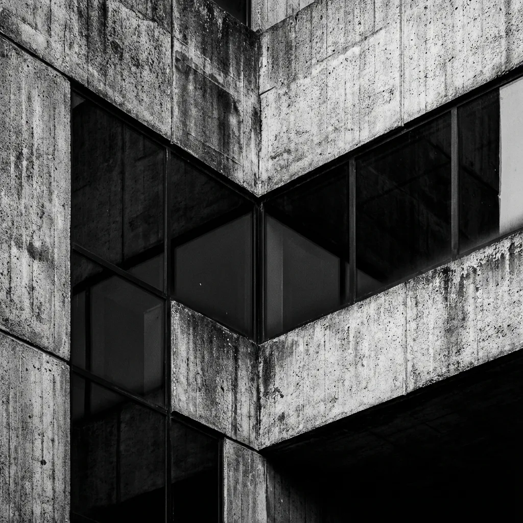 Abstract architectural detail